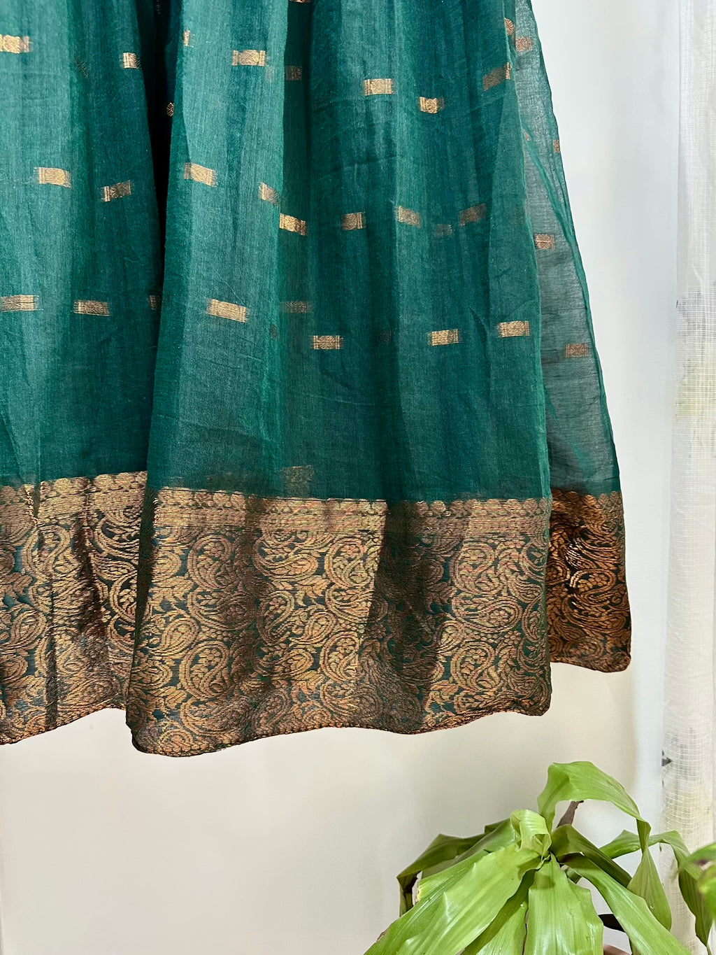 Green Vintage Bloom Dress