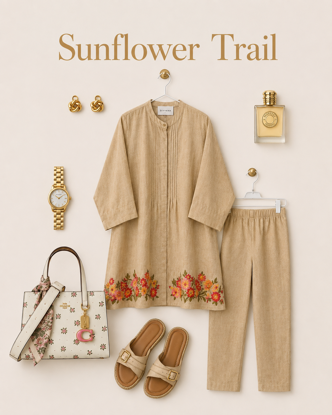 Sunflower Trail Co-ord Set