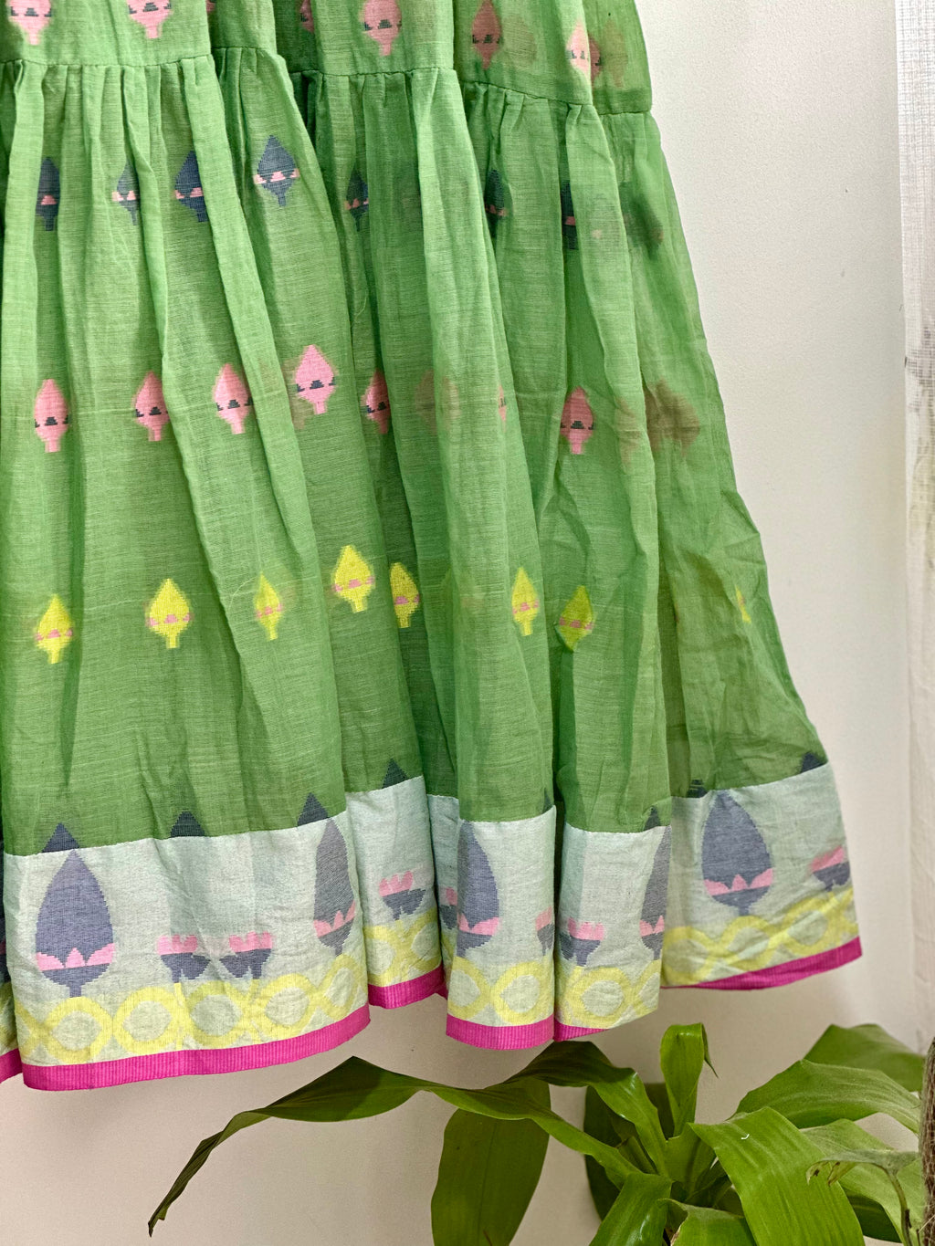 Meadow Weave Embroidered Dress