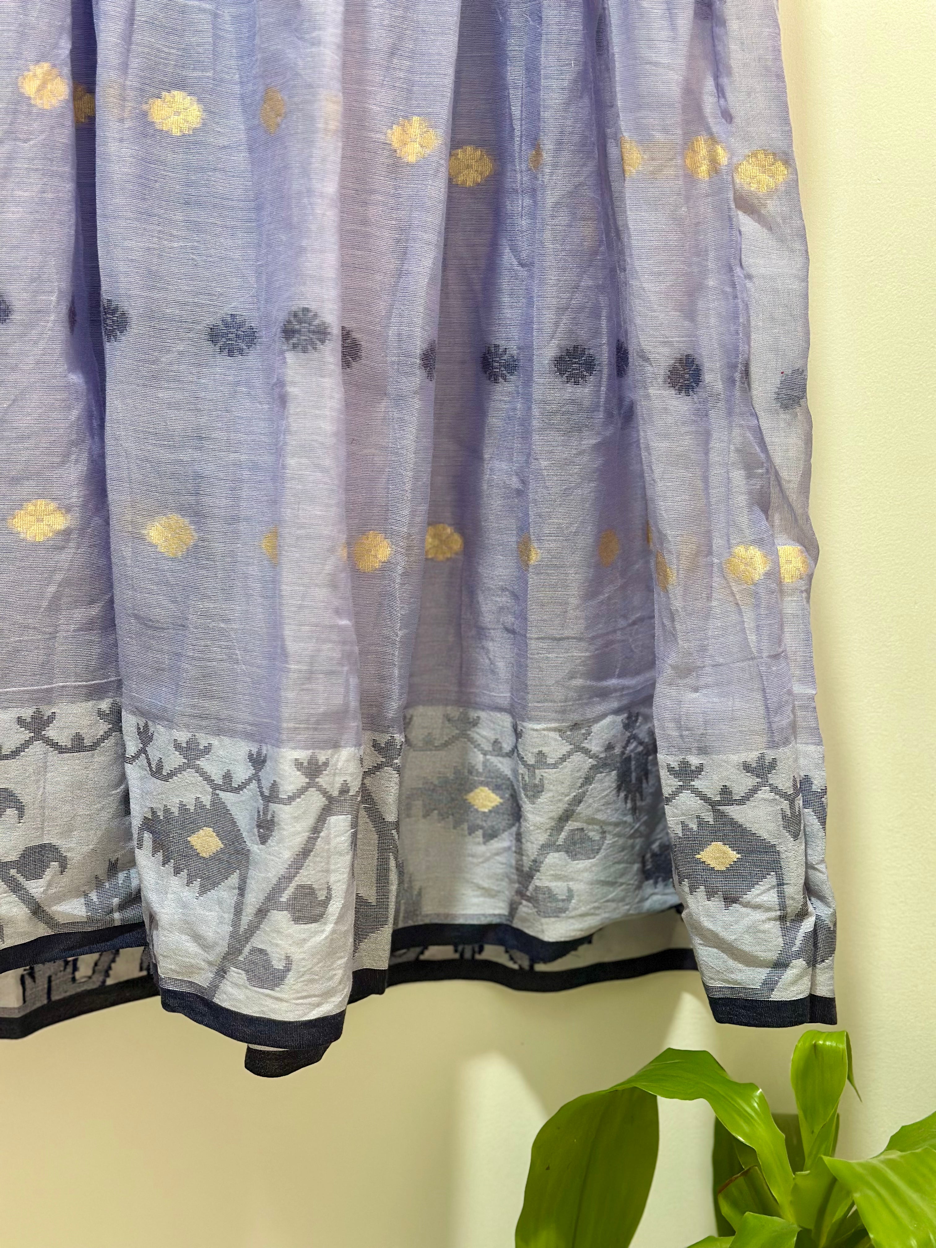 Tara Jamdhani Mul Cotton Dress