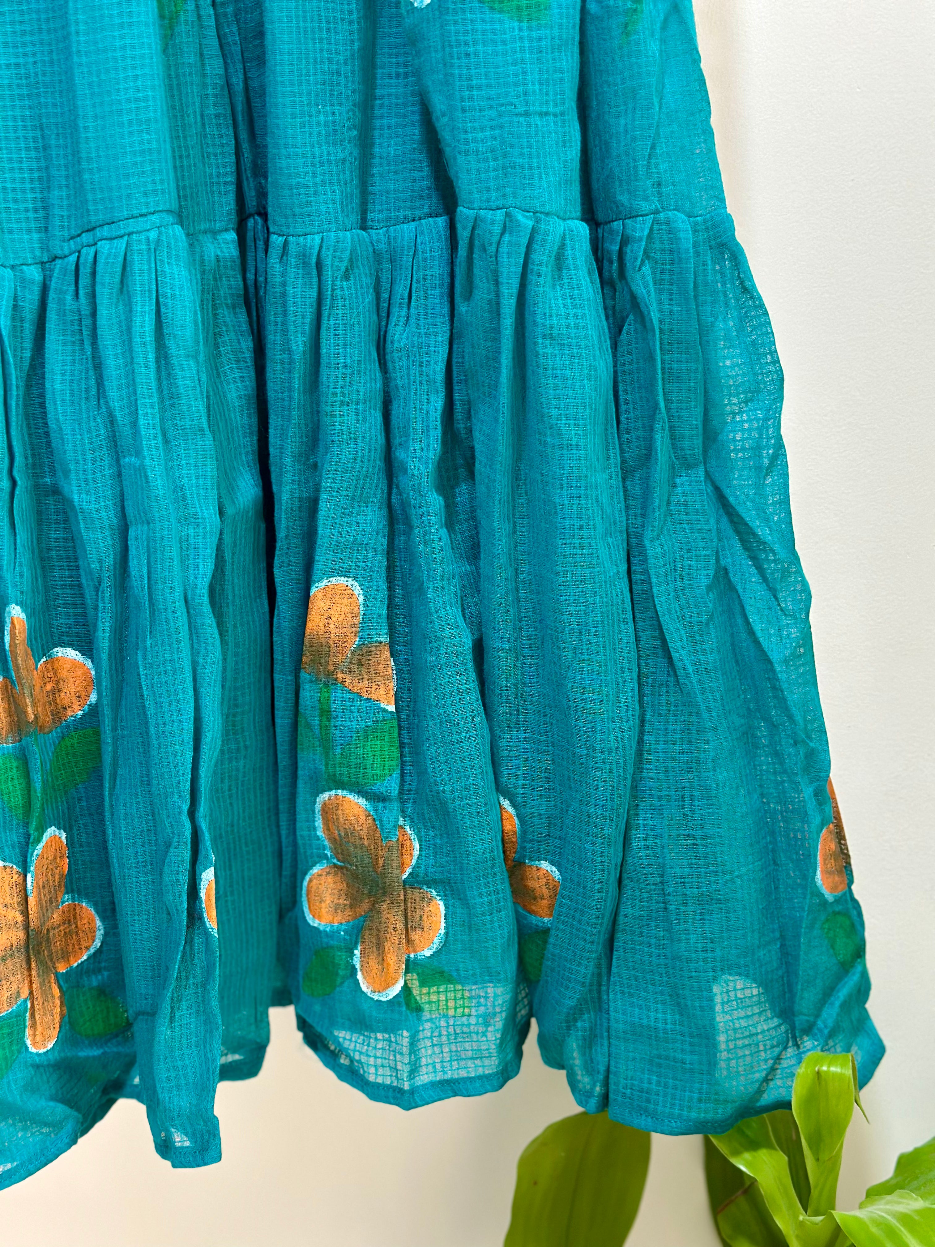 Teal Earth Muse Dress