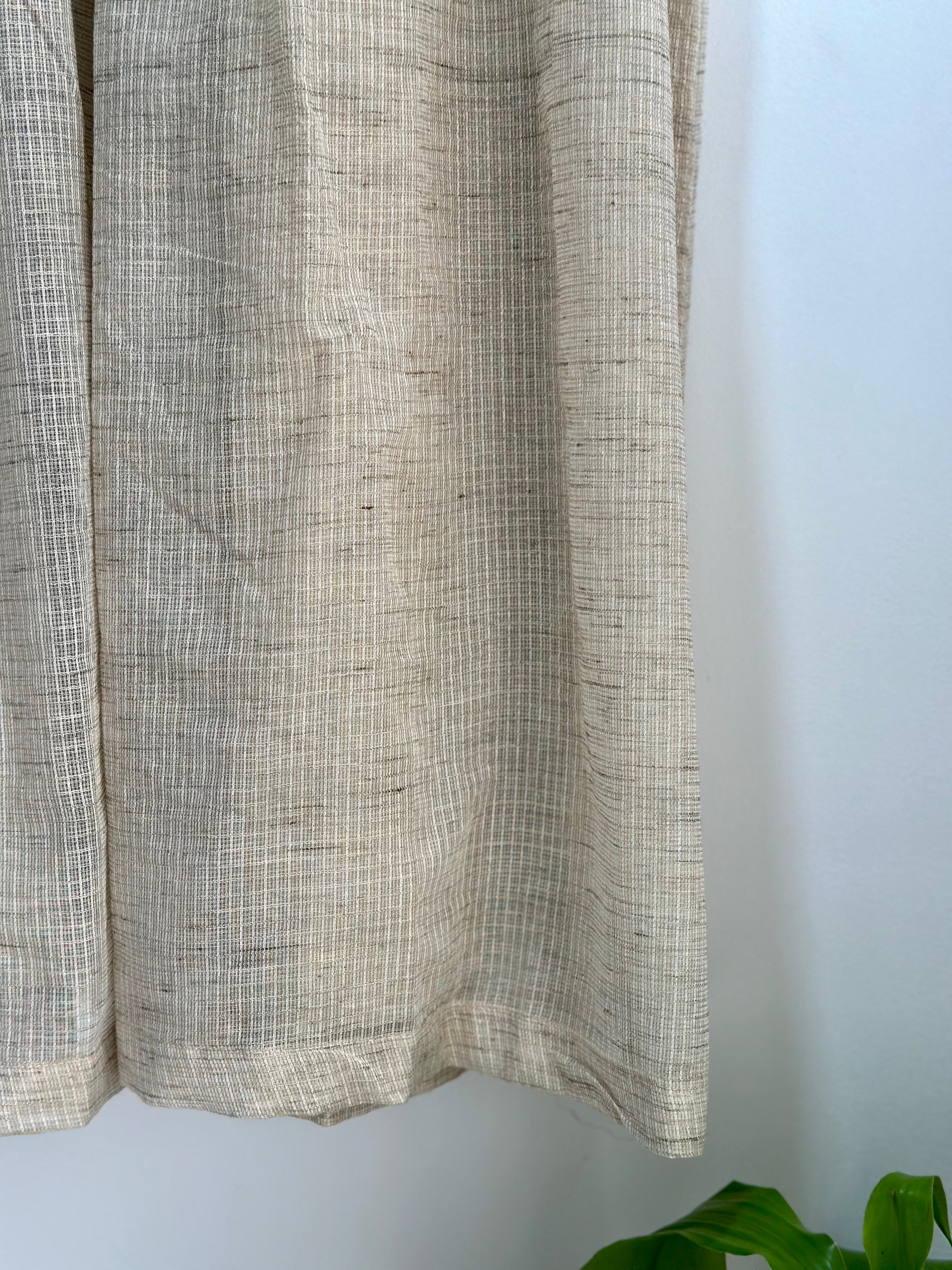 Madhubala-Inspired Beige Kota Dress