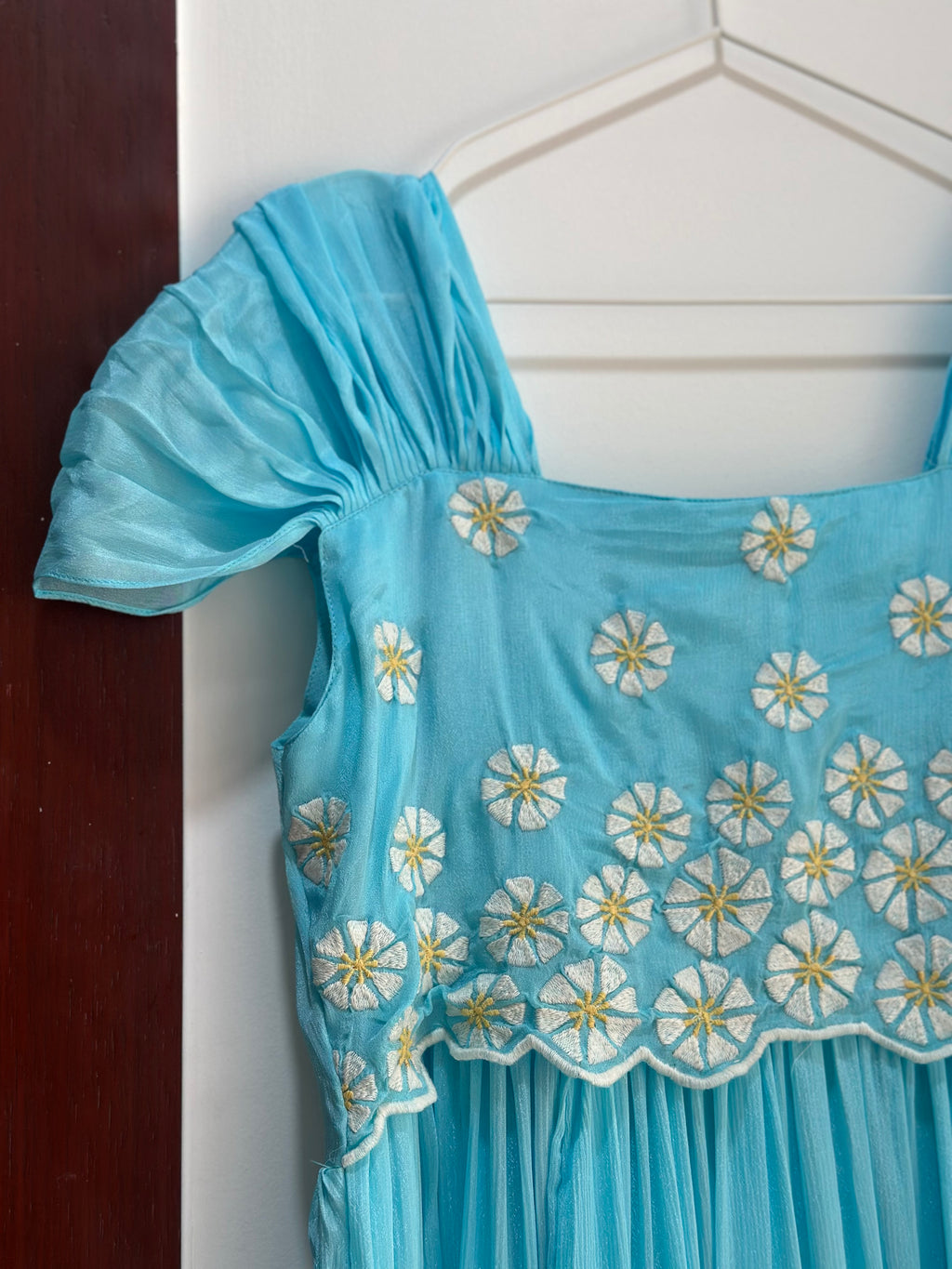 Cinderella Blue Daisy Dress