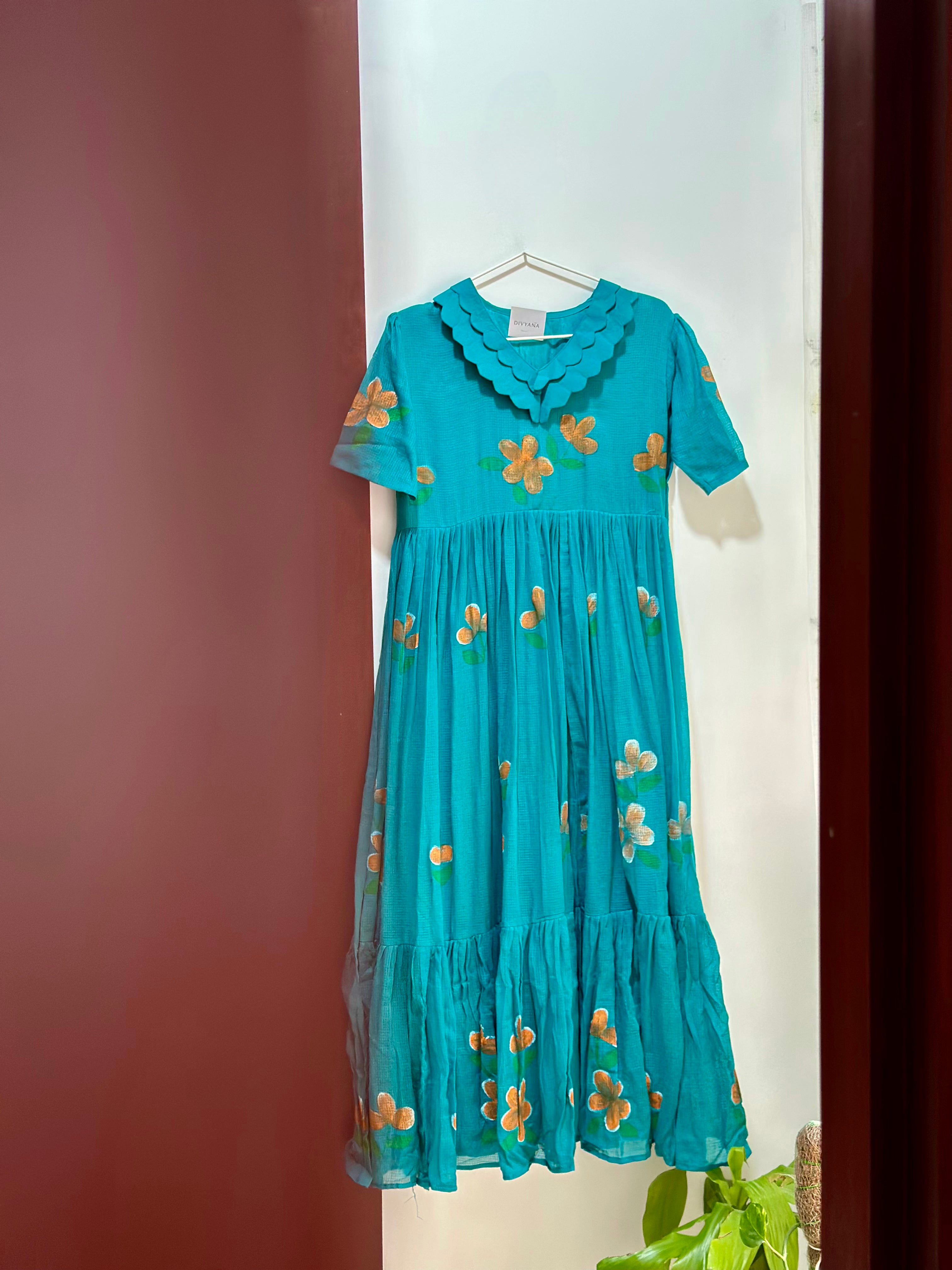 Teal Earth Muse Dress