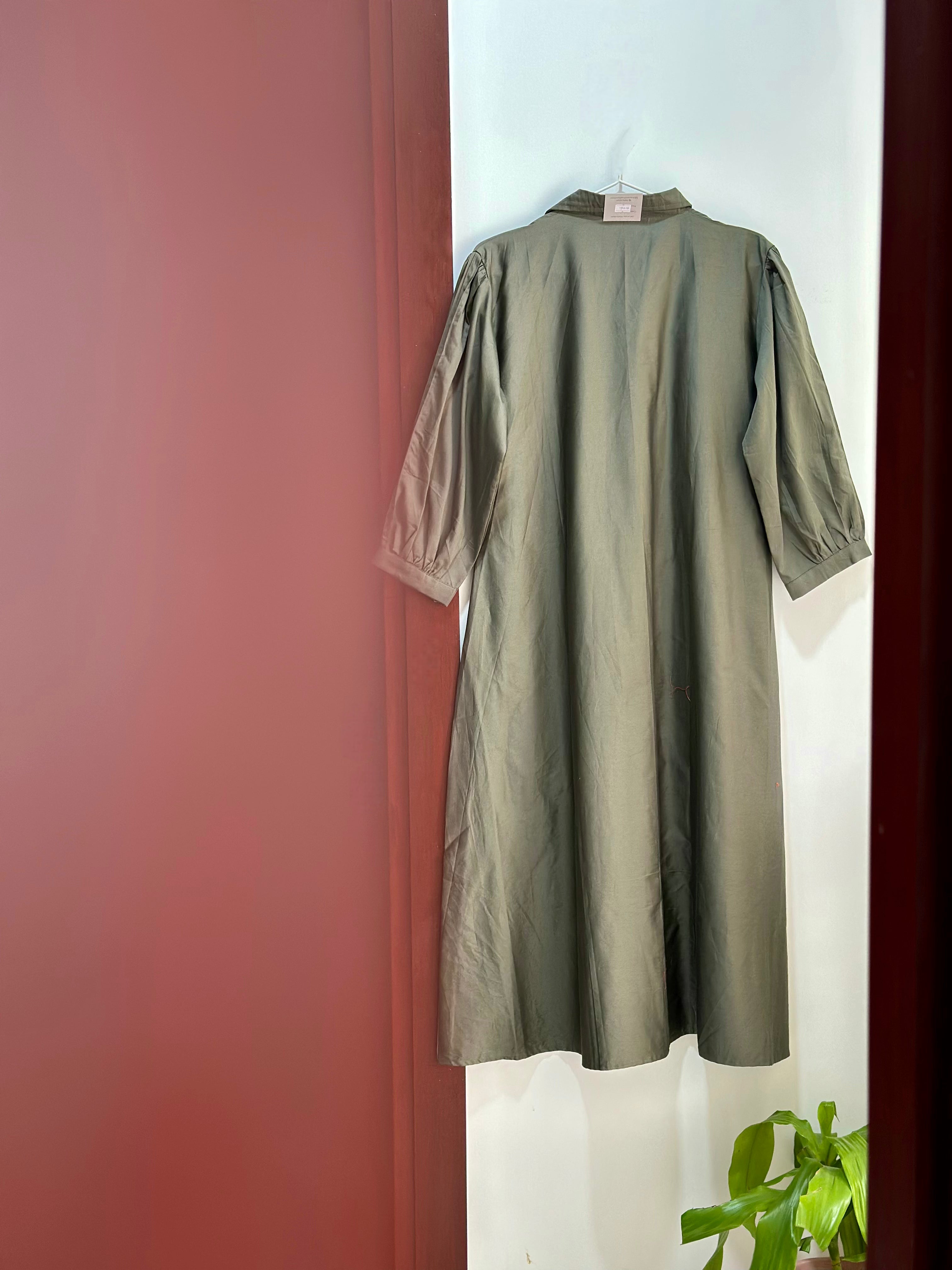 Playful Panda Embroidered Dress