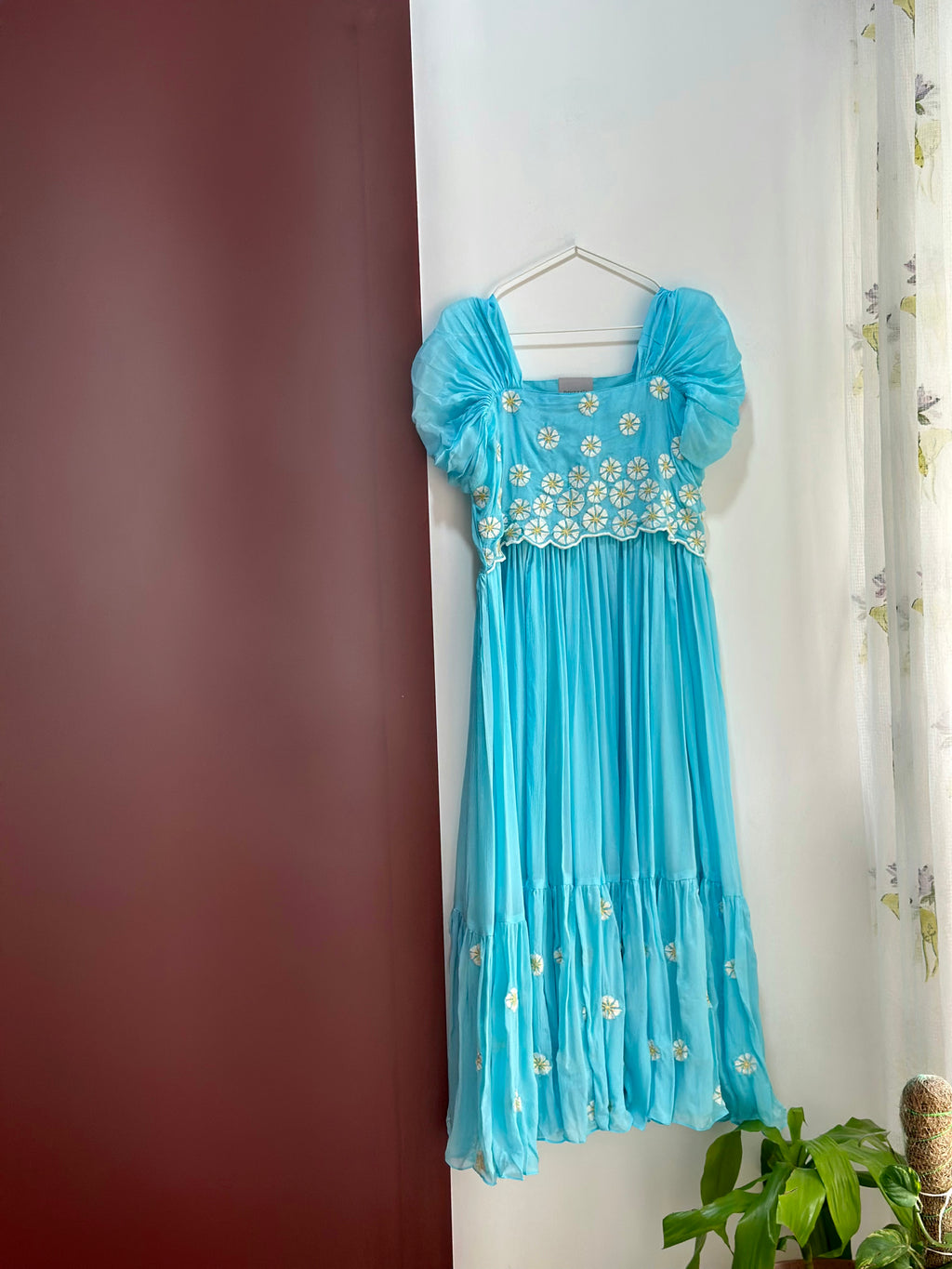 Cinderella Blue Daisy Dress
