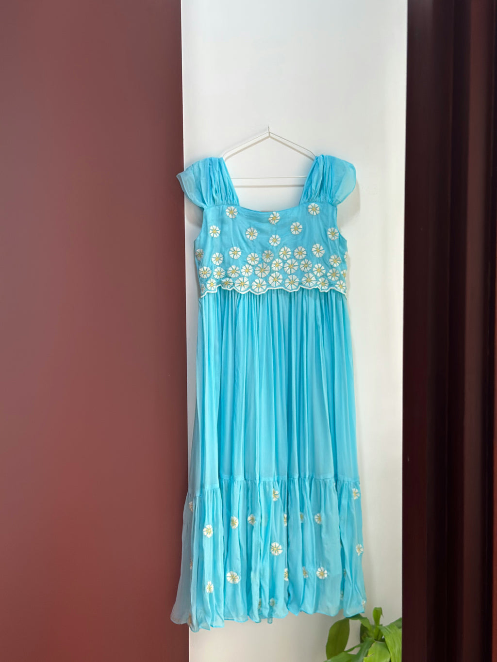 Cinderella Blue Daisy Dress