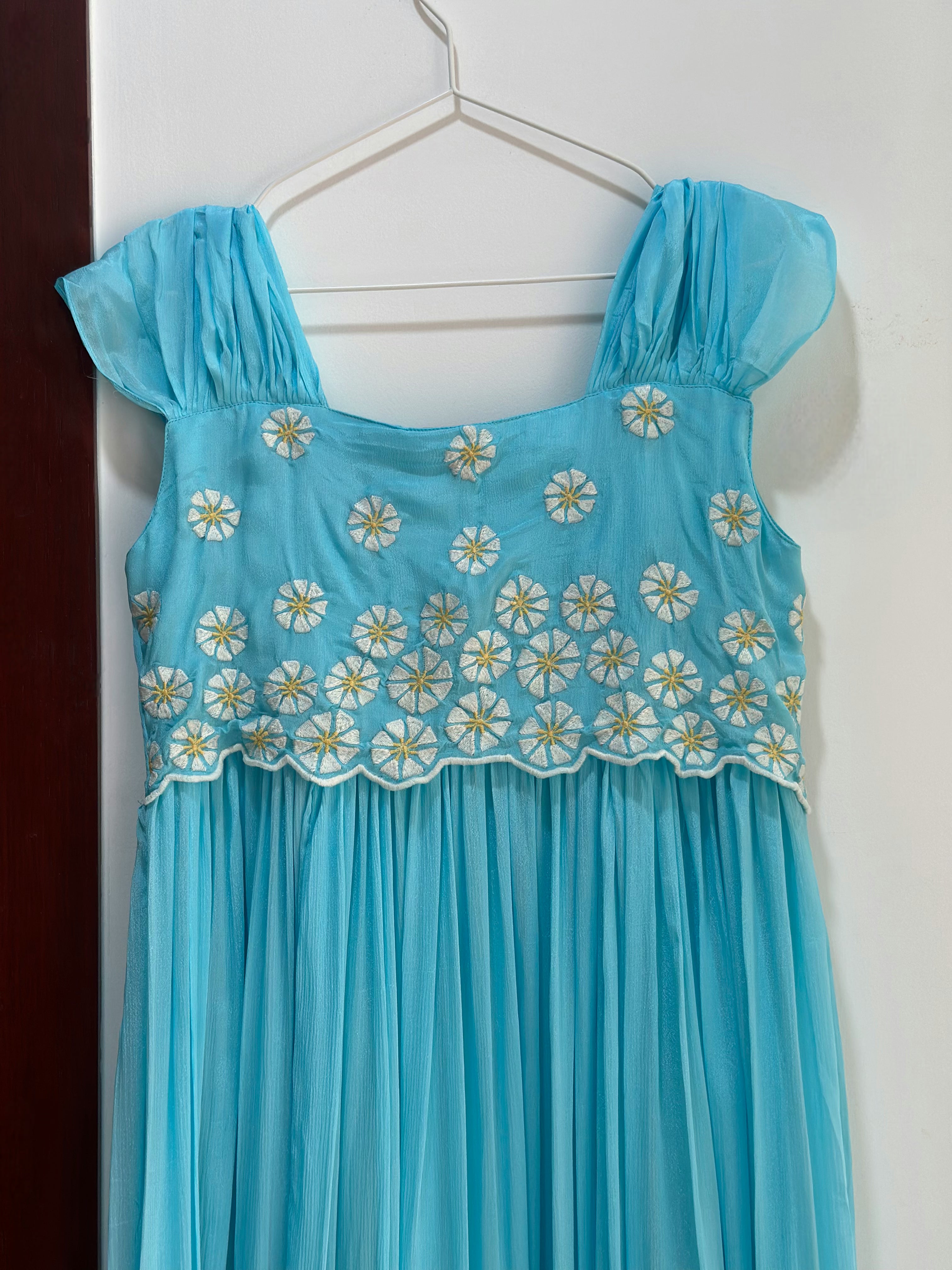 Cinderella Blue Daisy Dress