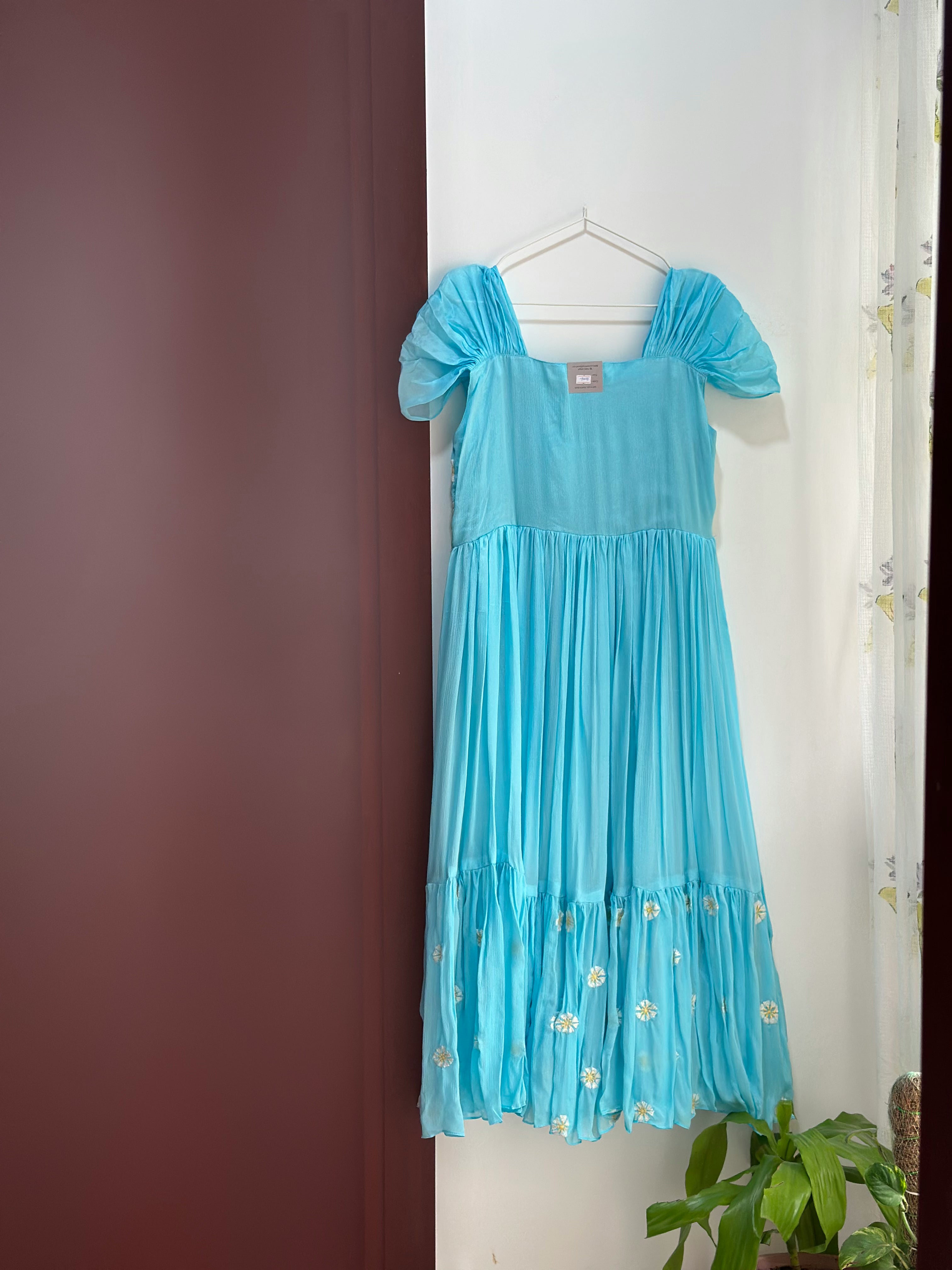 Cinderella Blue Daisy Dress