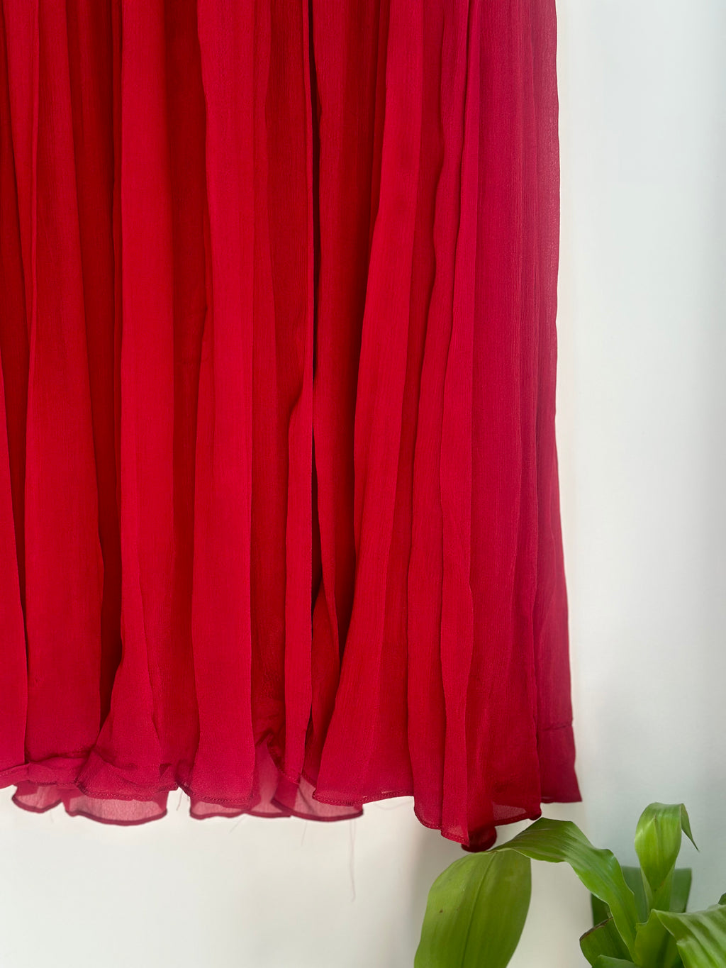 Wine Shine Chinnon Dress