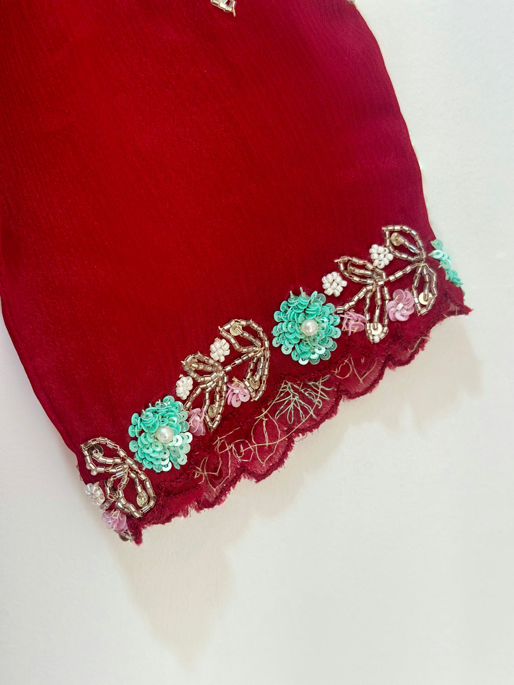 Wine Shine Chinnon Dress