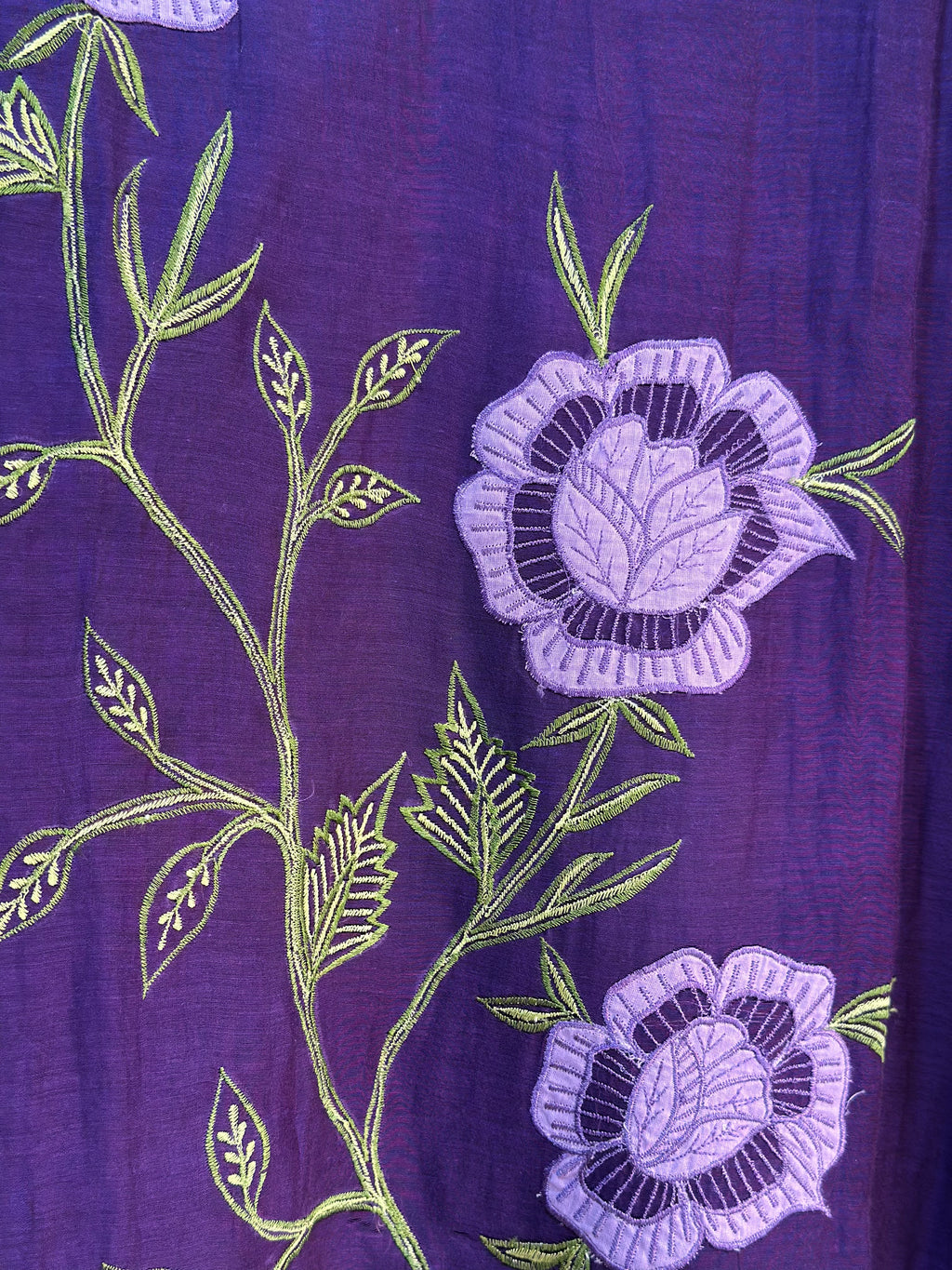 Amethyst crystal Chanderi Co-ord Set