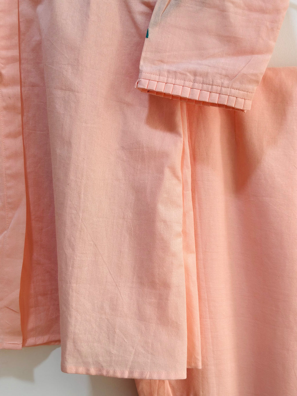 Coral Bloom Cotton Co-ord Set