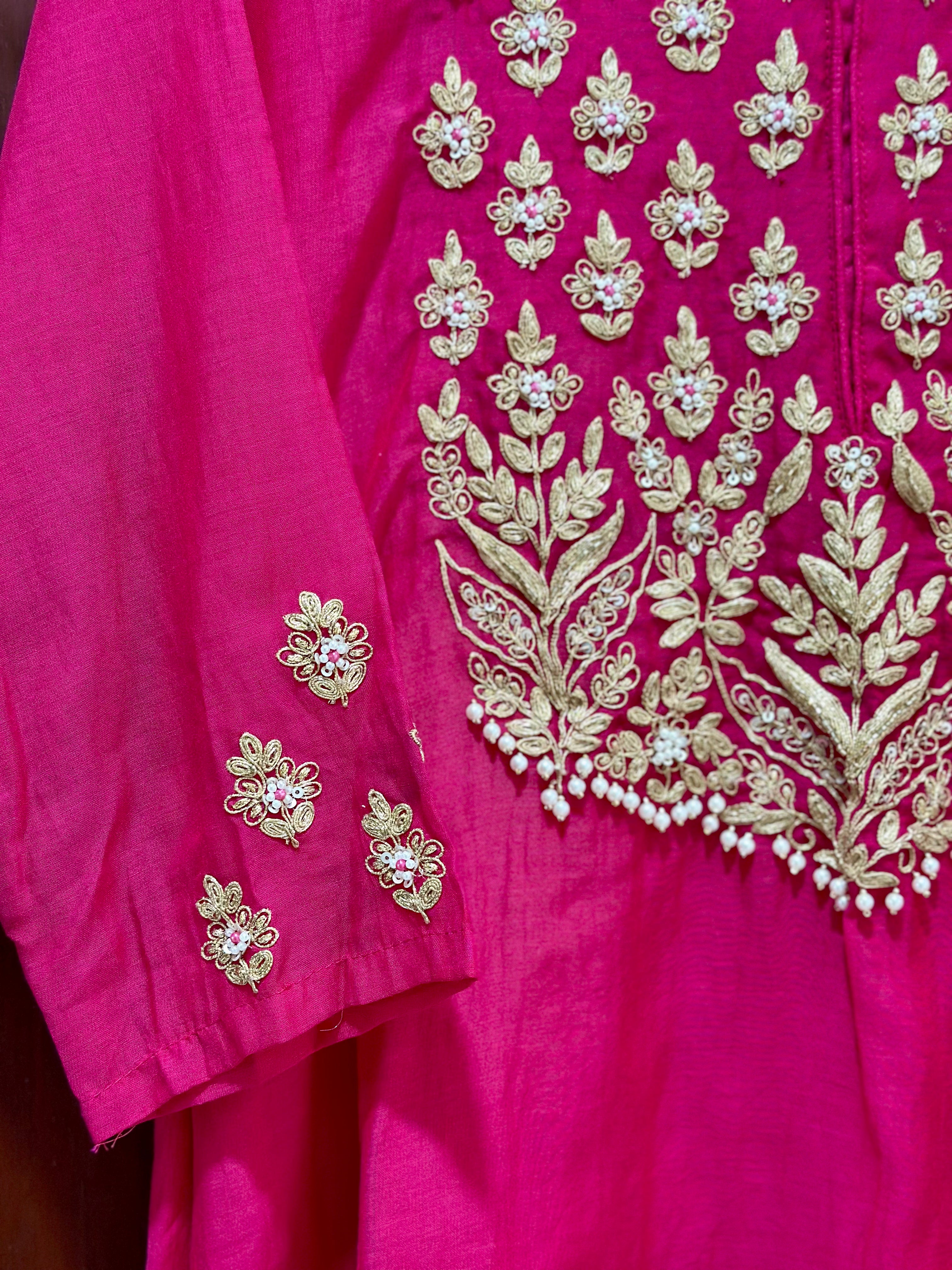 Ayaana pink sharara set