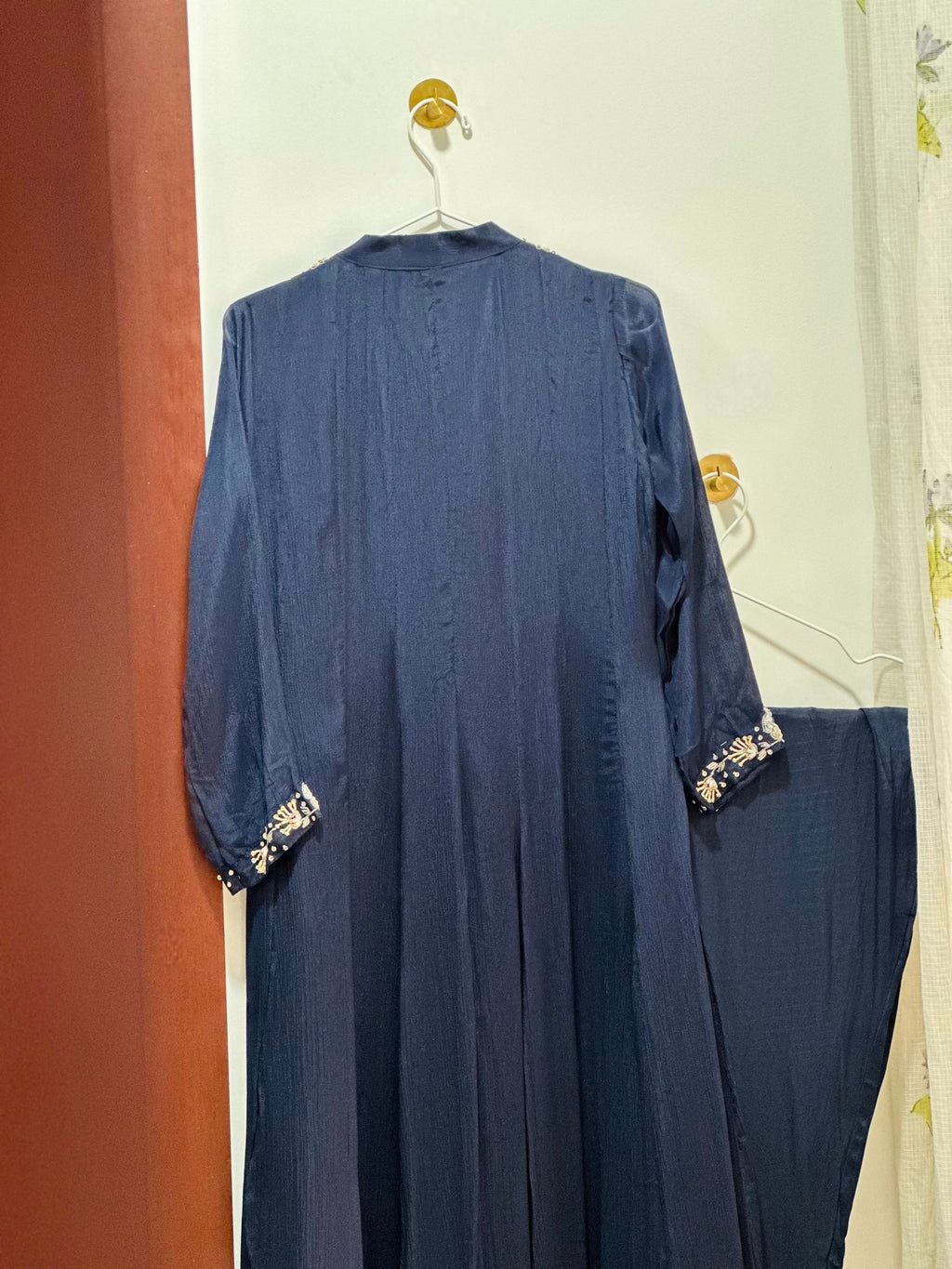 Tarini midnight blue anarkali