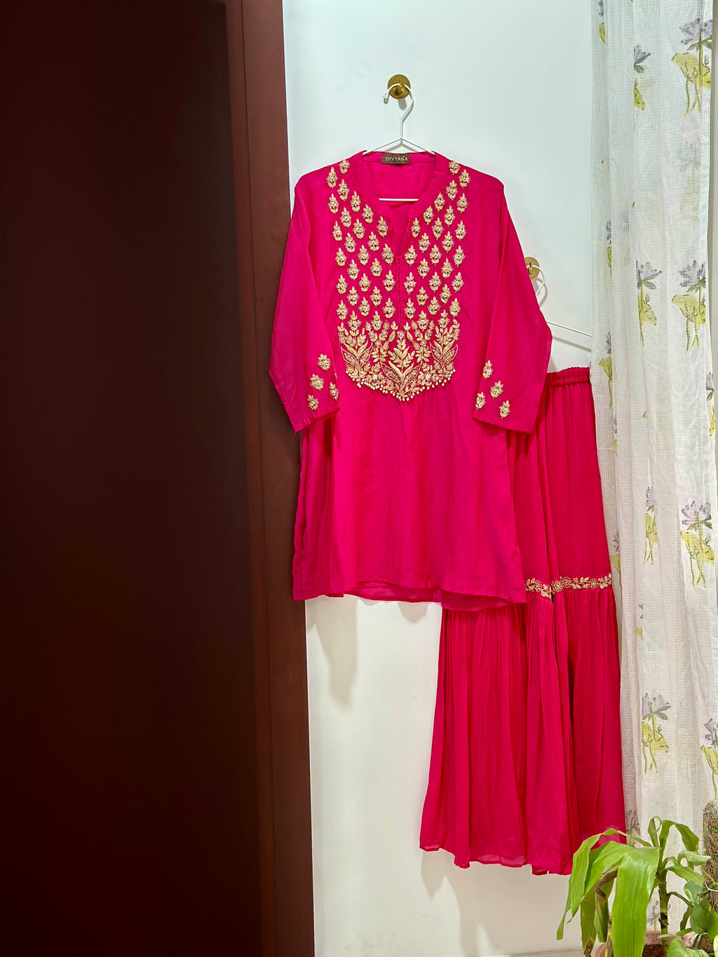 Ayaana pink sharara set