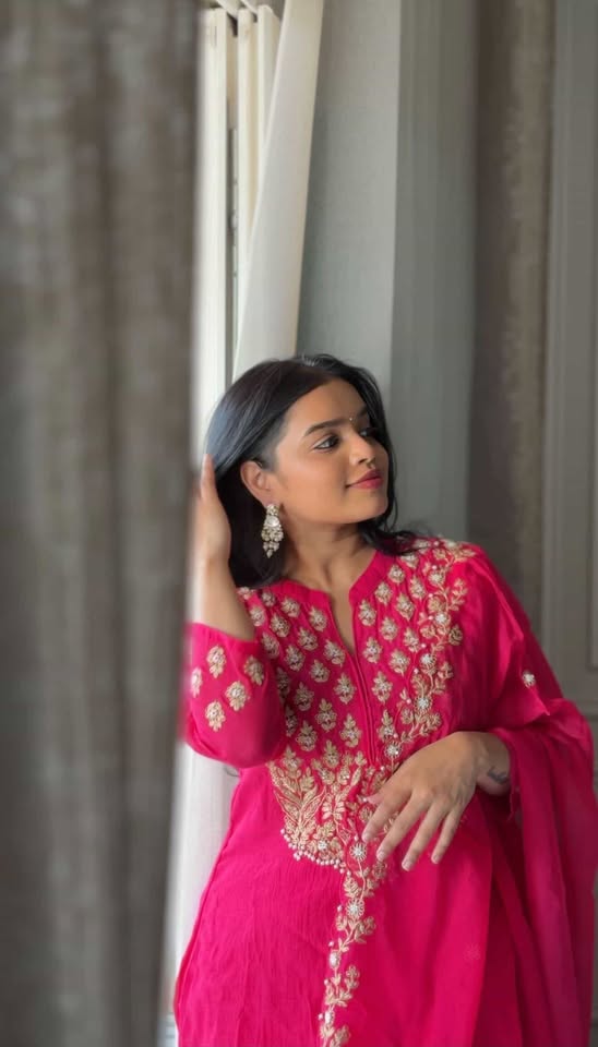 Ayaana pink sharara set